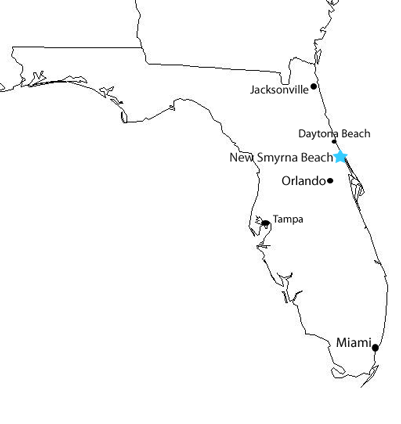 daytona beach fl weather. New Smyrna Beach is located